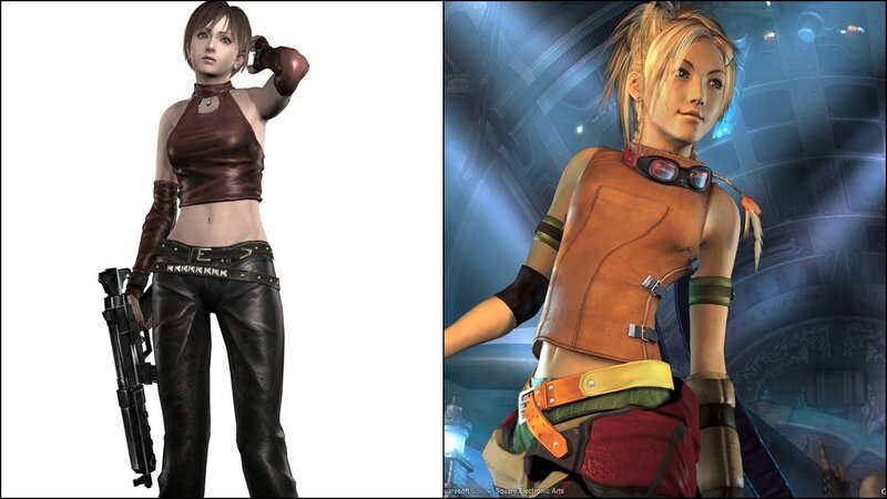 Video game character comparison