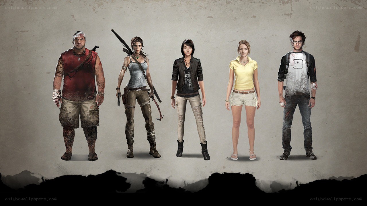 video game character lineup