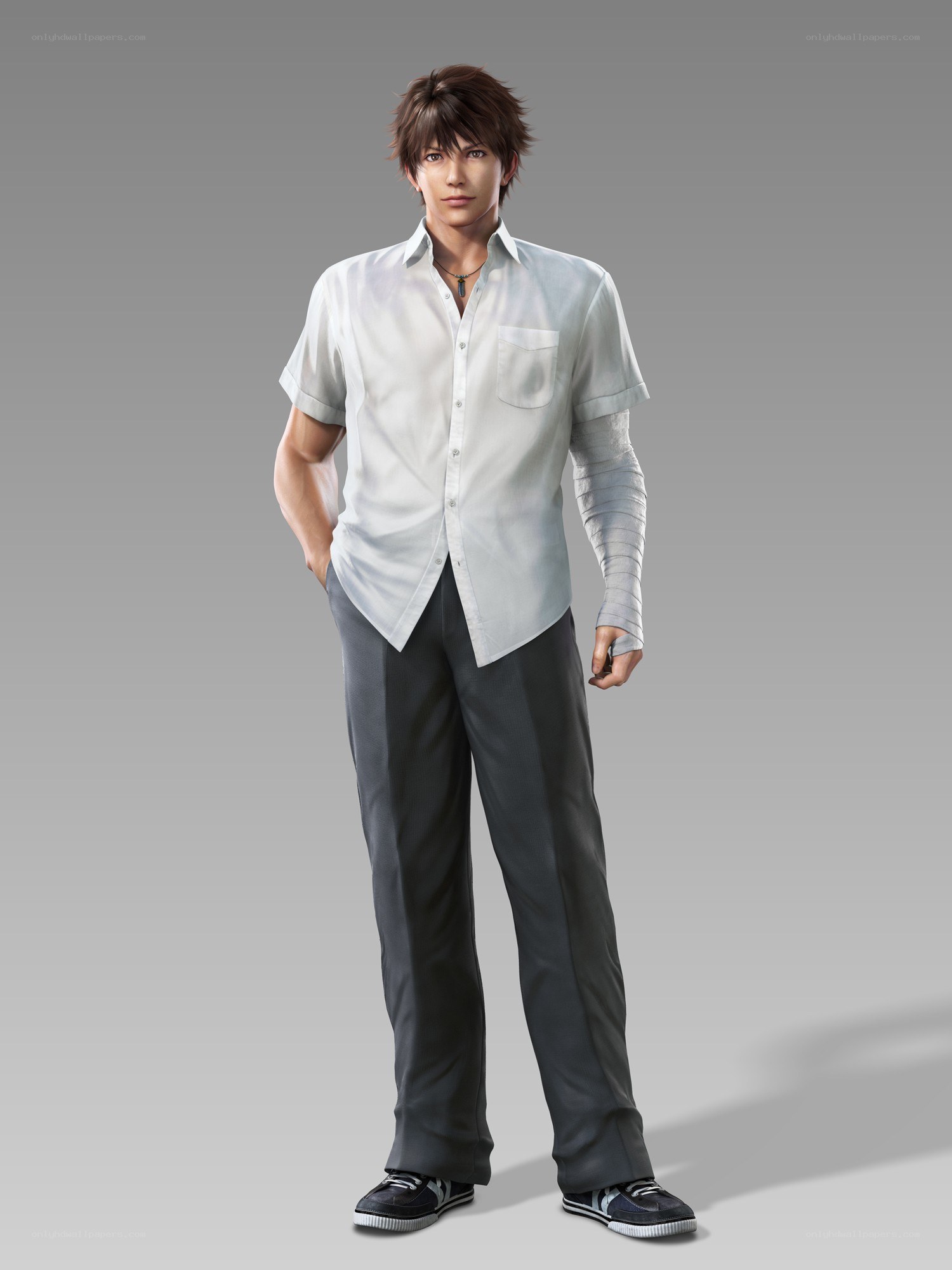 video game character portrait