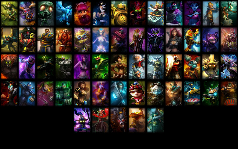 Video Game Character Portraits — Purple