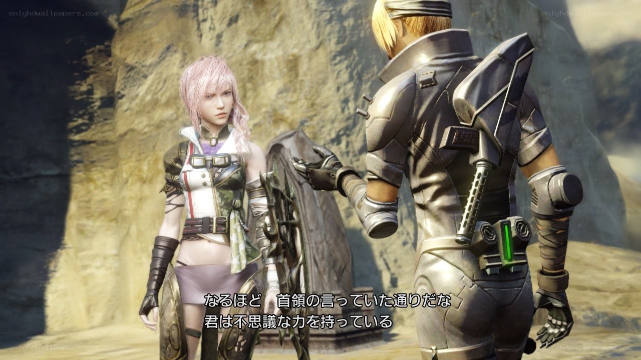 Video game character scene