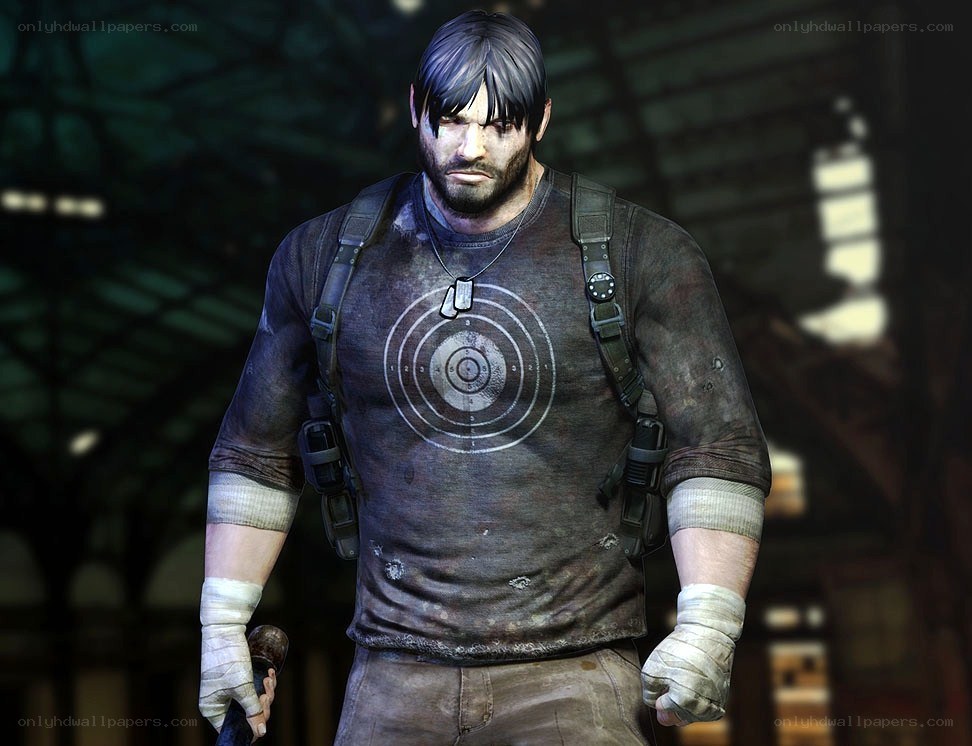 video game character with target shirt