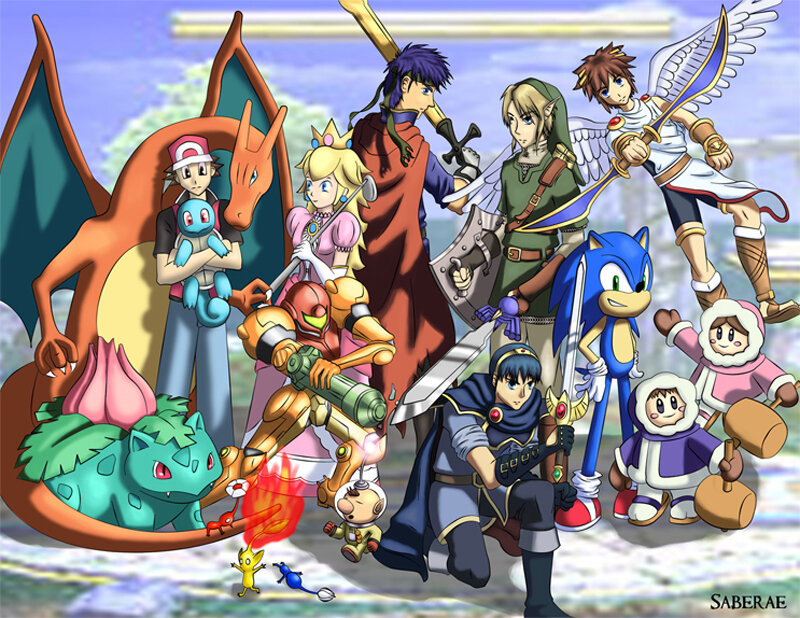 Video Game Characters — Blue, Adventurous