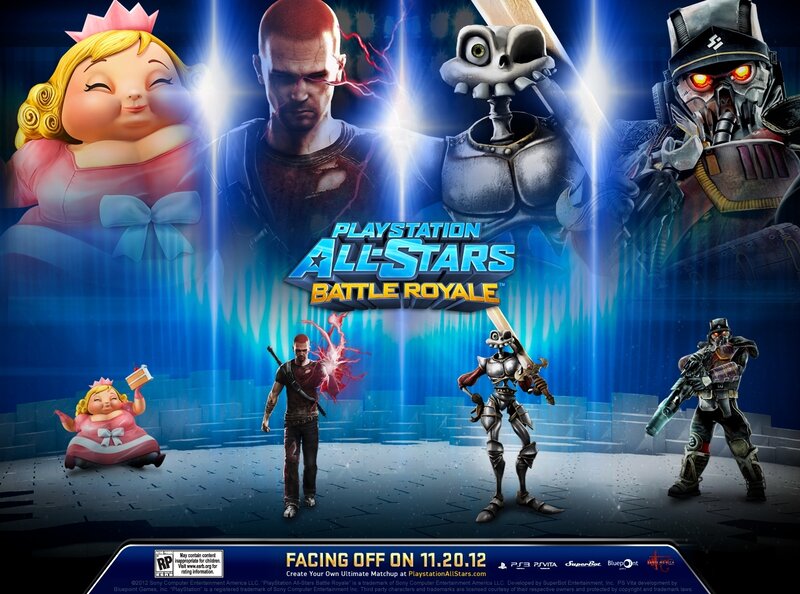 Video Game Characters — Blue, Dramatic, Digital Art, Game Title