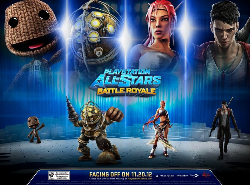 Video Game Characters — Blue, Dramatic, Digital Art, Sackboy