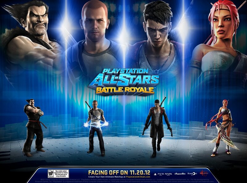 Video Game Characters — Blue, Dramatic, Digital Art