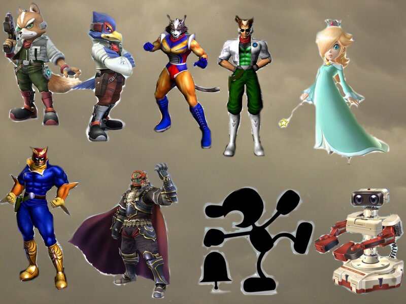 Video Game Characters — Gray, Neutral