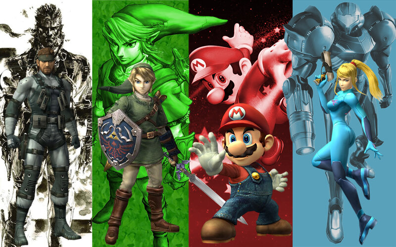 Video Game Characters — Green, Dramatic