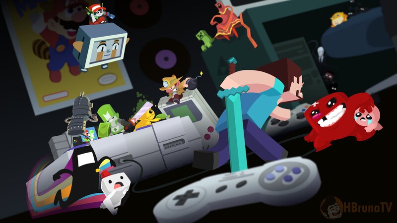 Video Game Characters on Console