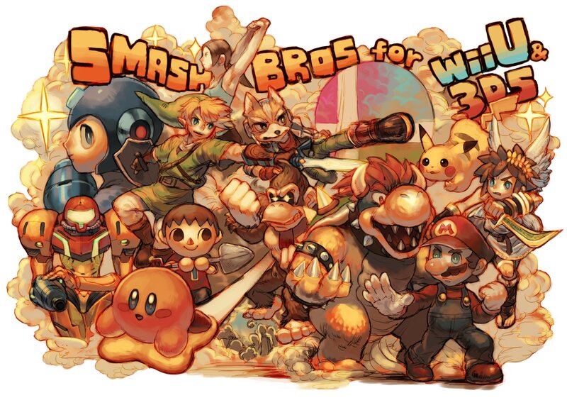Video Game Characters — Orange