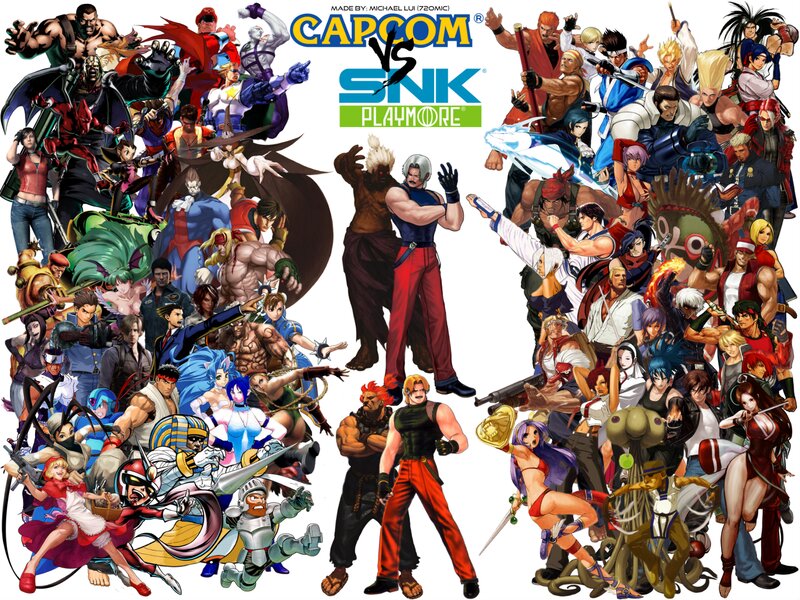 Video Game Characters — Red, Dynamic