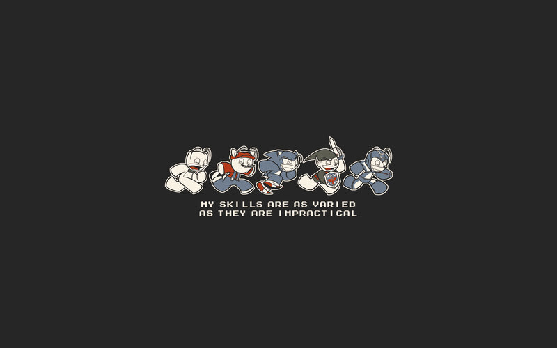 video game characters running