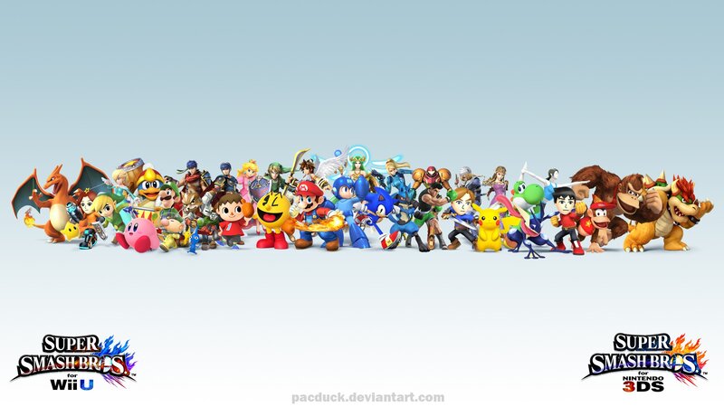 Video Game Characters — White, Playful