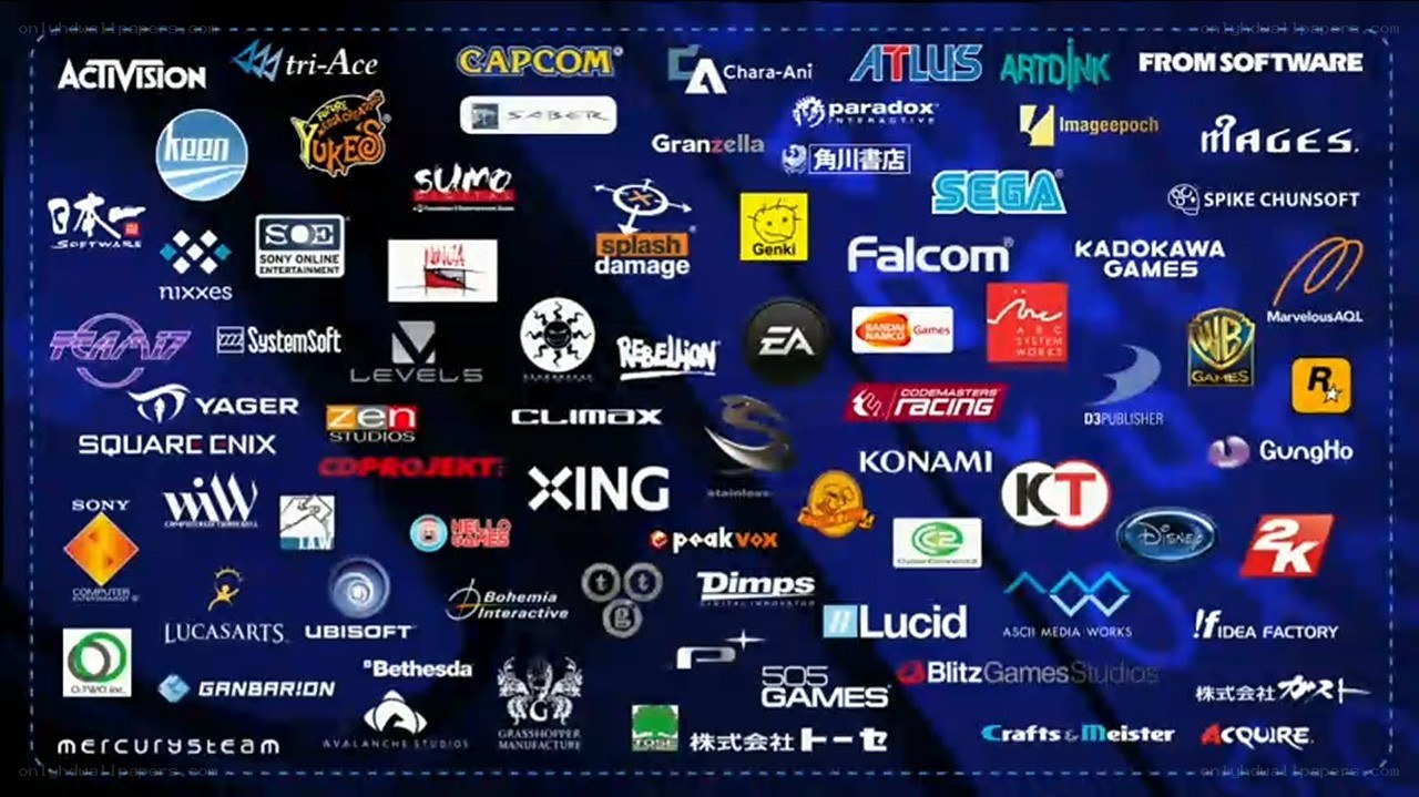 video game company logos