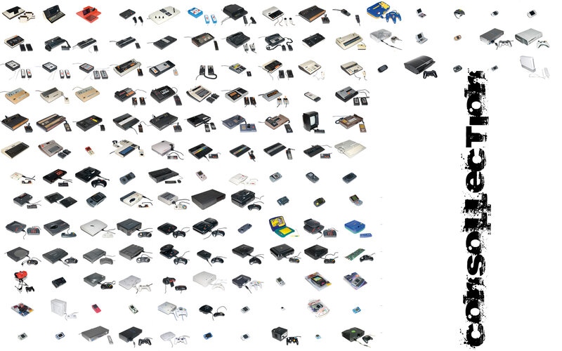 video game console collection