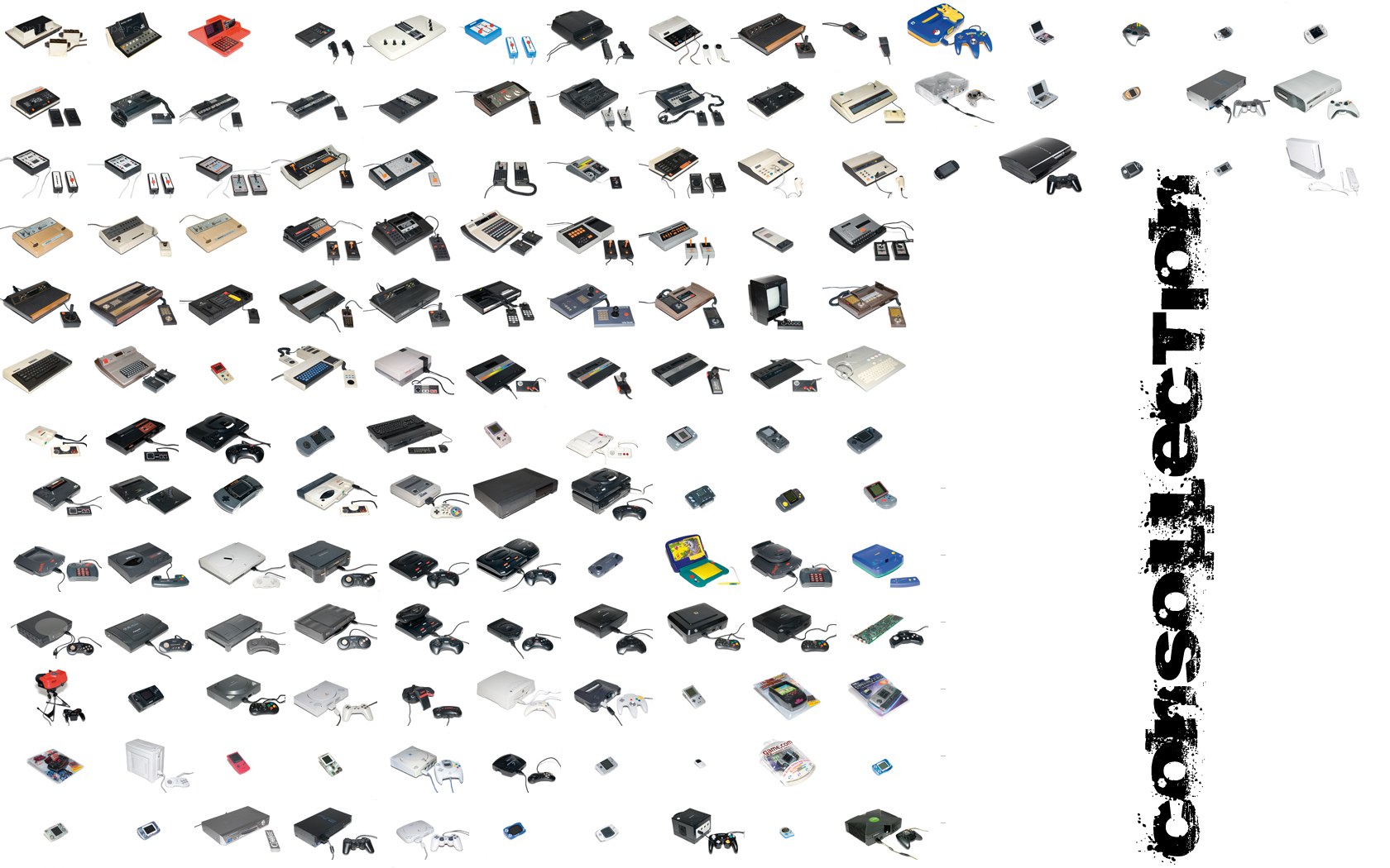 video game console collection