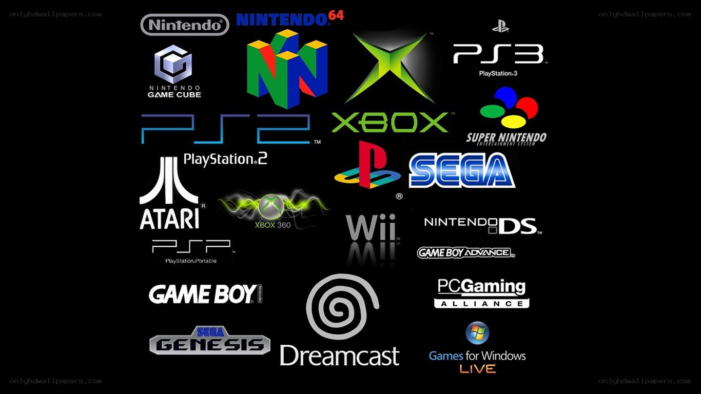video game console logos