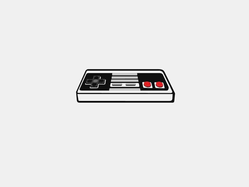 Video Game Controller — Black, Neutral