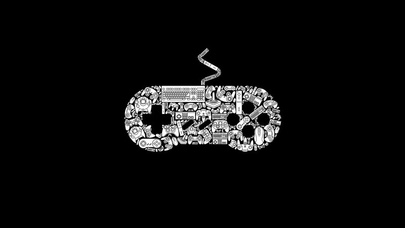 Video Game Controller — Black
