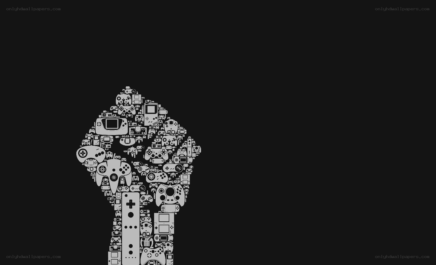 video game controller mosaic