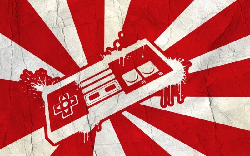 Video Game Controller — Red, Bold