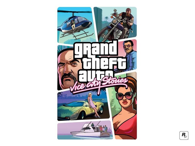 Video Game Cover Art — Blue