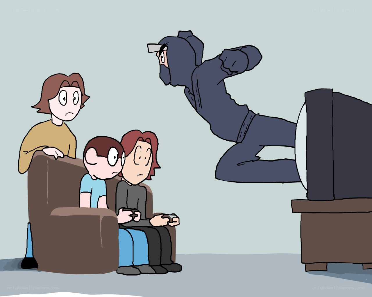 Video game invasion