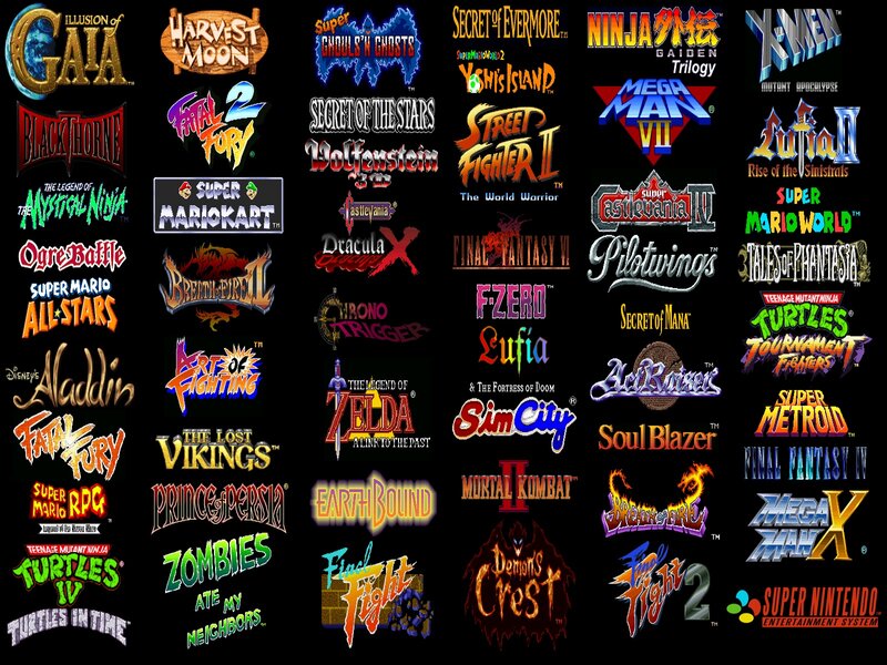 Video Game Title Logos