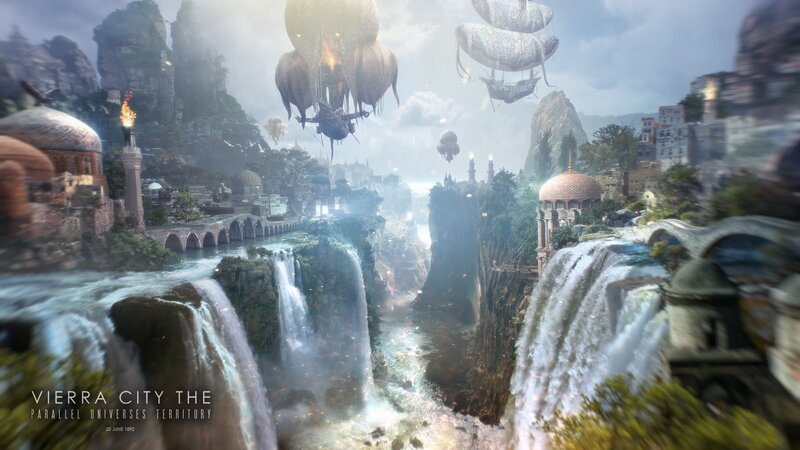 Vierra City fantasy landscape