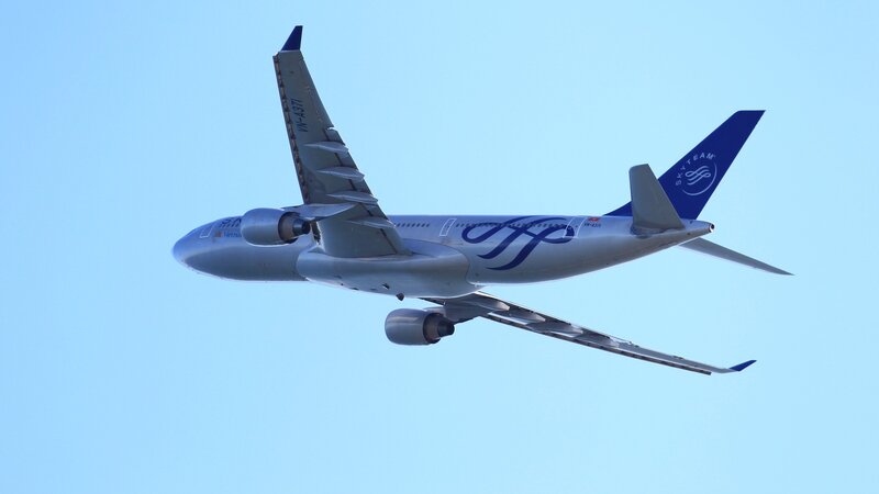 Vietnam Airlines aircraft in flight