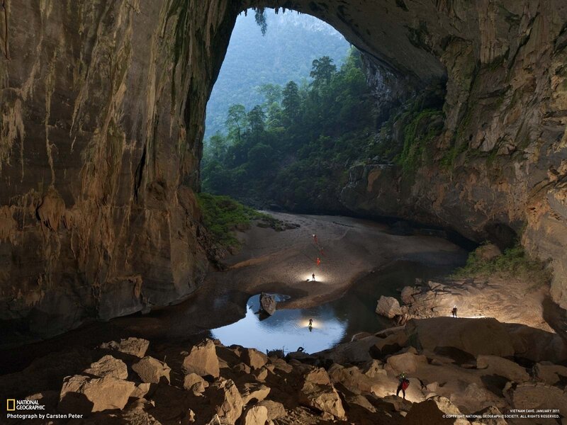 Vietnam cave exploration
