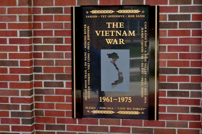 Vietnam War Memorial Plaque