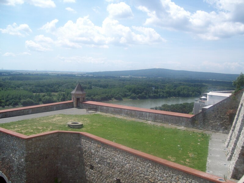 View from a castle wall