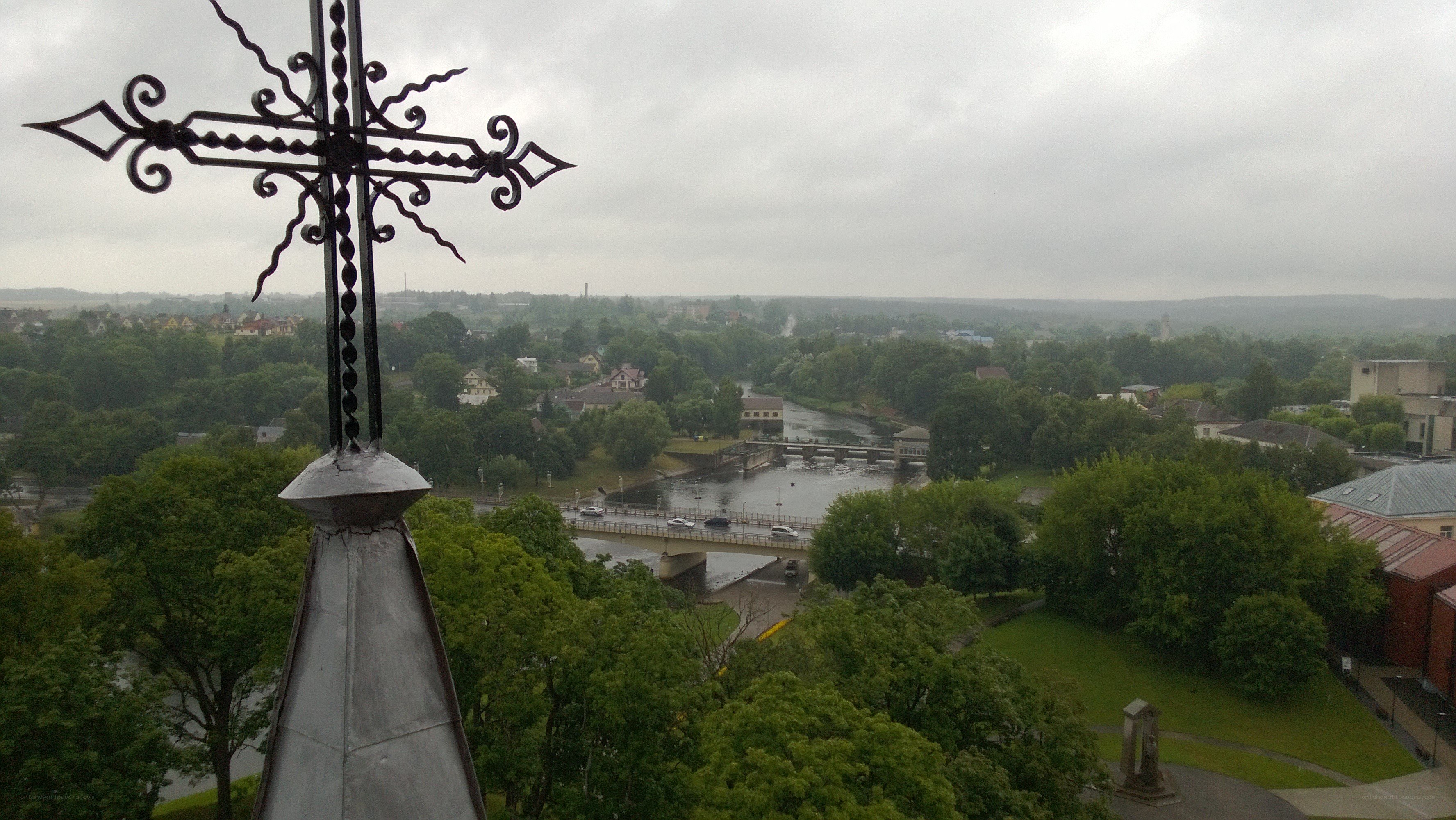 View from a church steeple