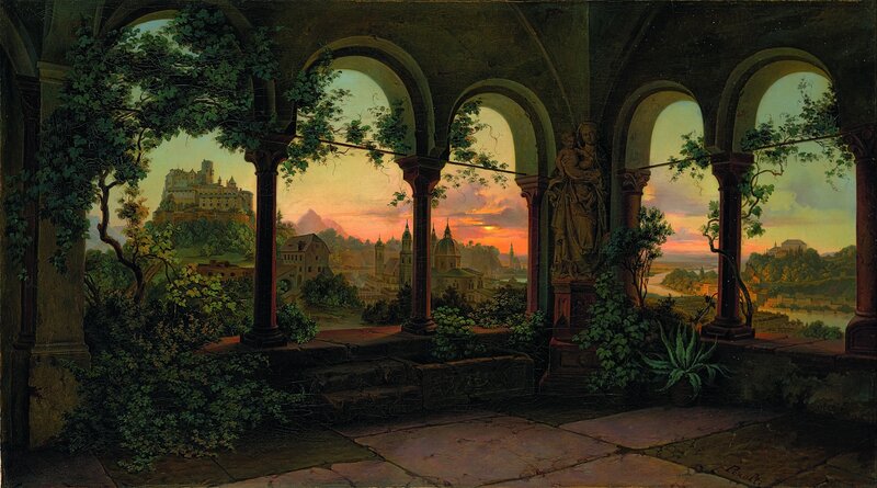 View from a Cloister