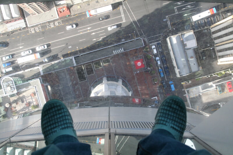 view from a high window