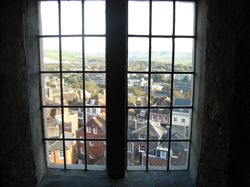 View from a historic window