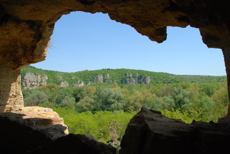 View from Cave Opening