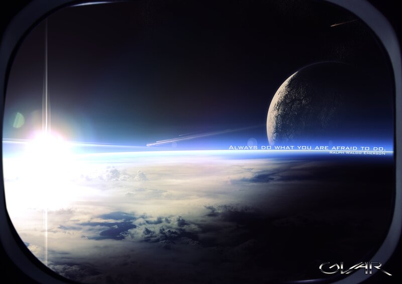 View from Spacecraft Window