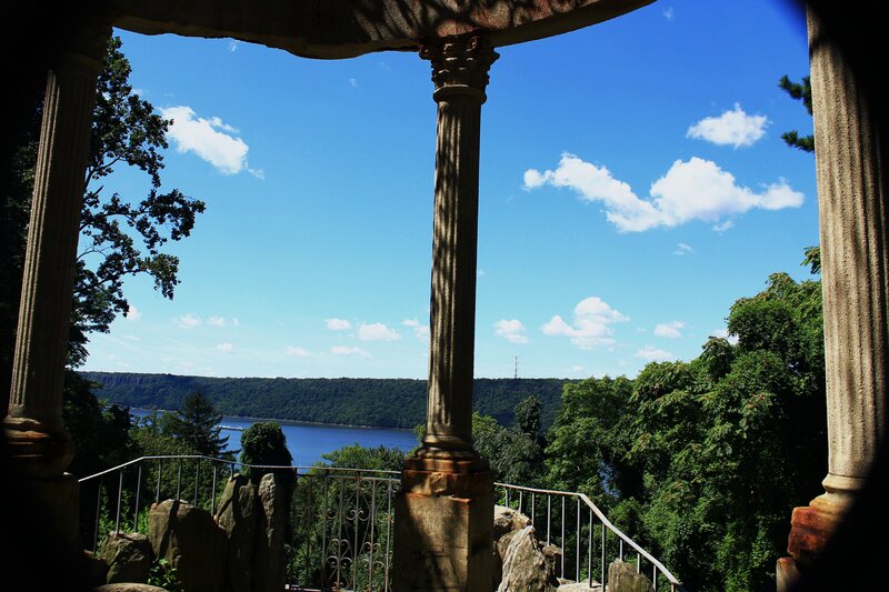 View from Stone Gazebo