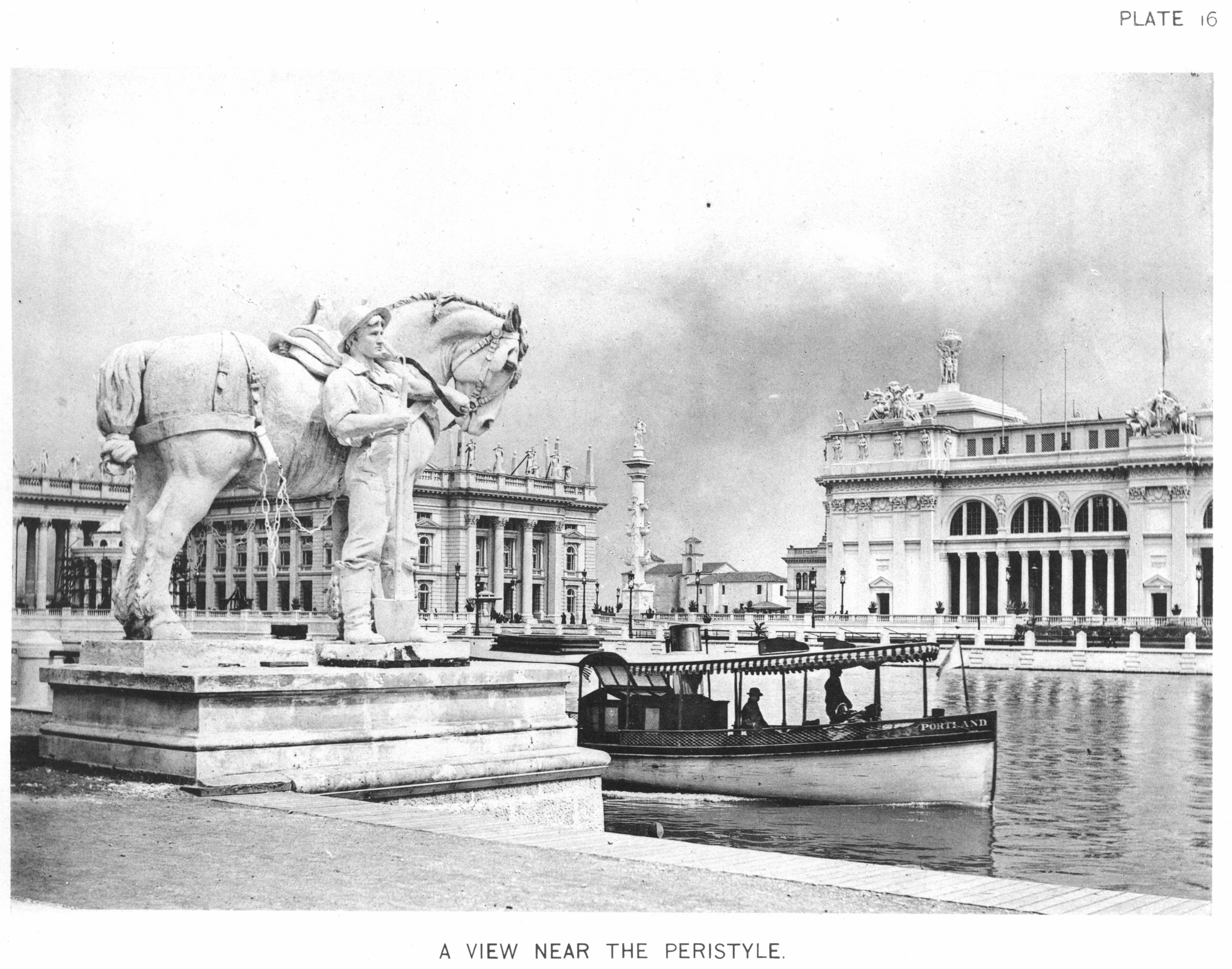 View near the Peristyle