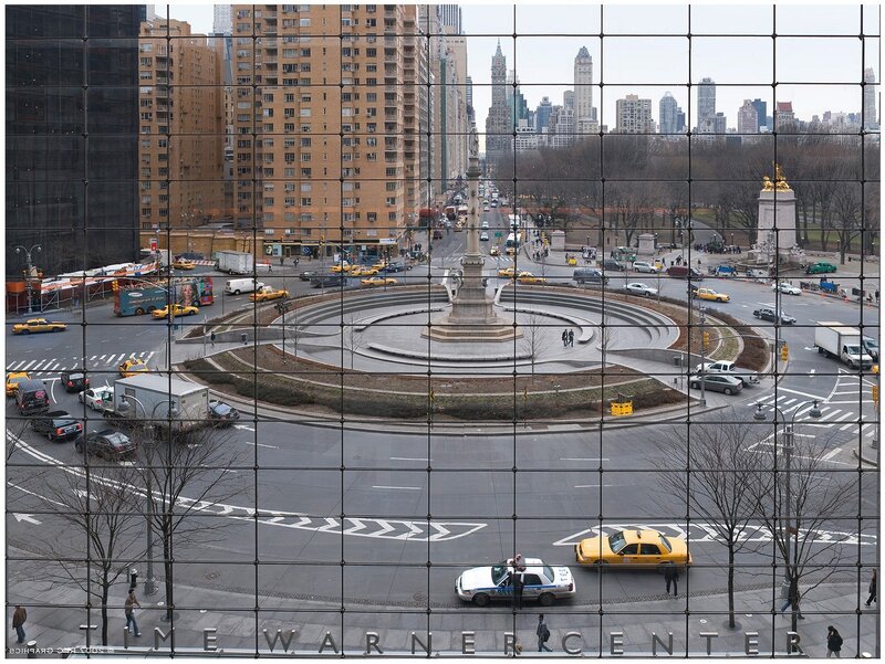View of Columbus Circle from Time Warner Center