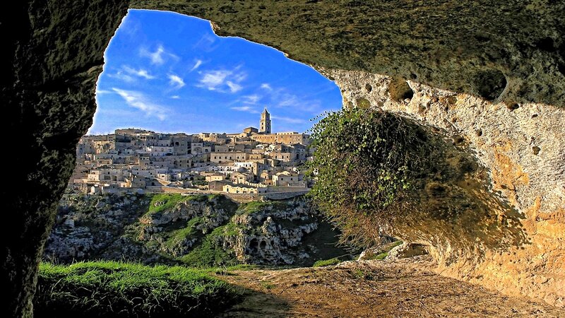 View of Town from Cave