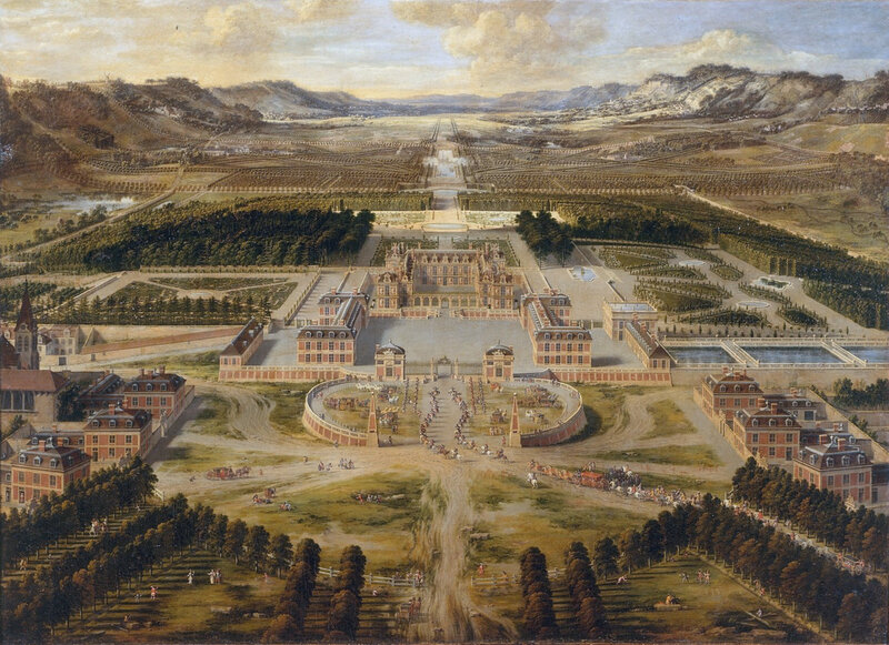 View of Versailles Palace