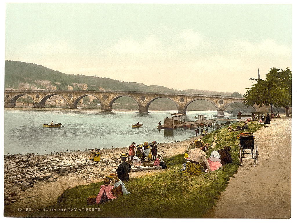 View on the Tay at Perth