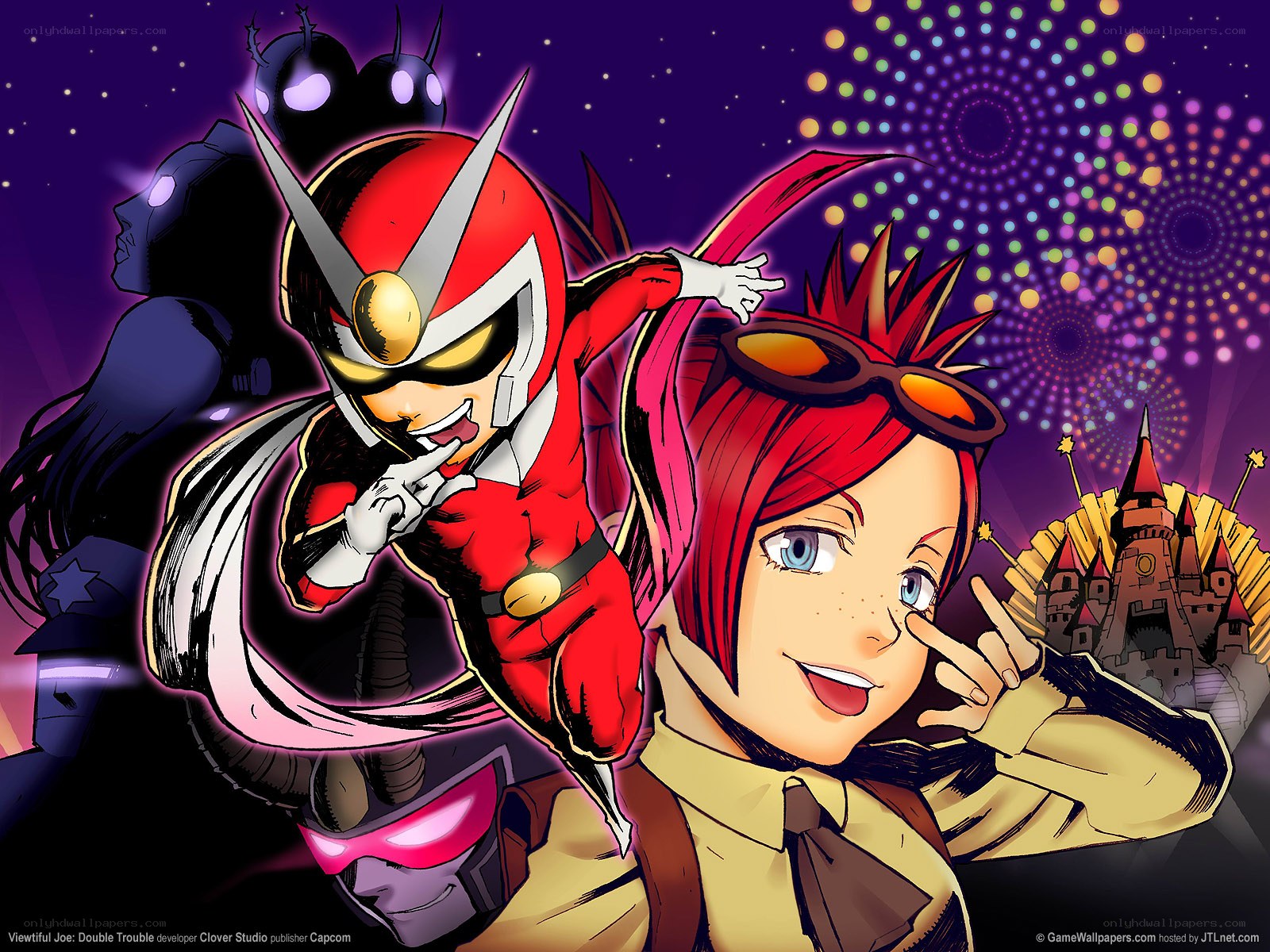 Viewtiful Joe and his friends