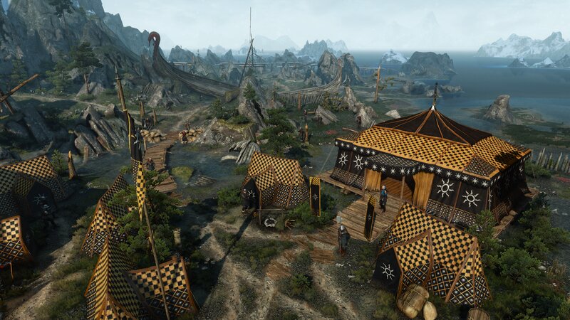 Viking Camp on Coast