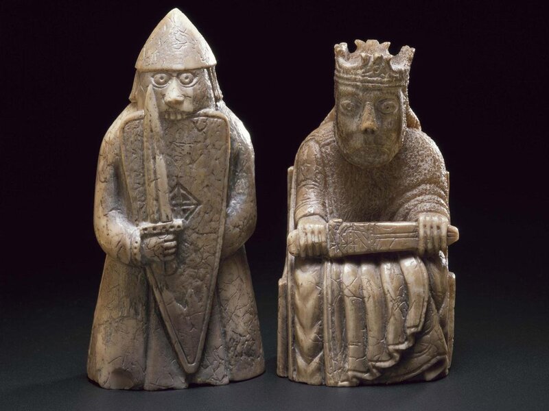 Viking chess pieces