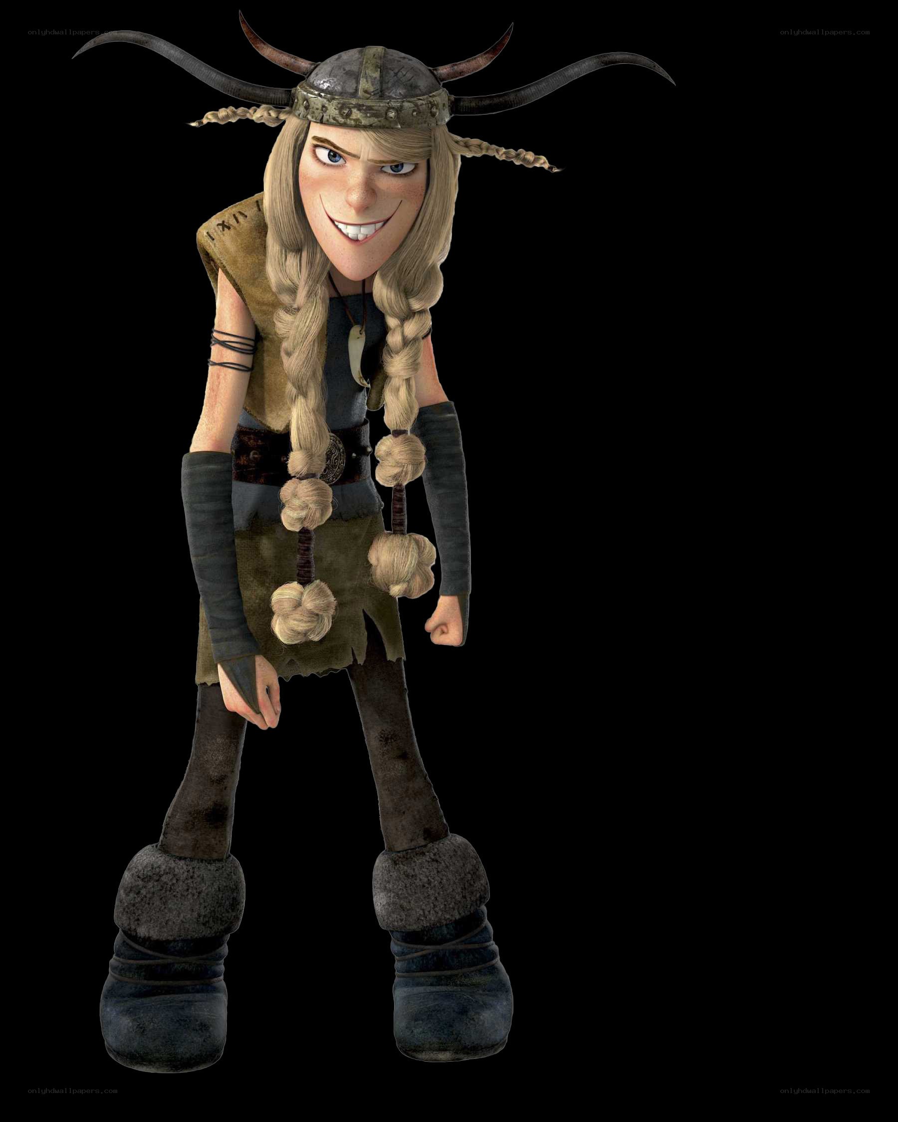 Viking girl character