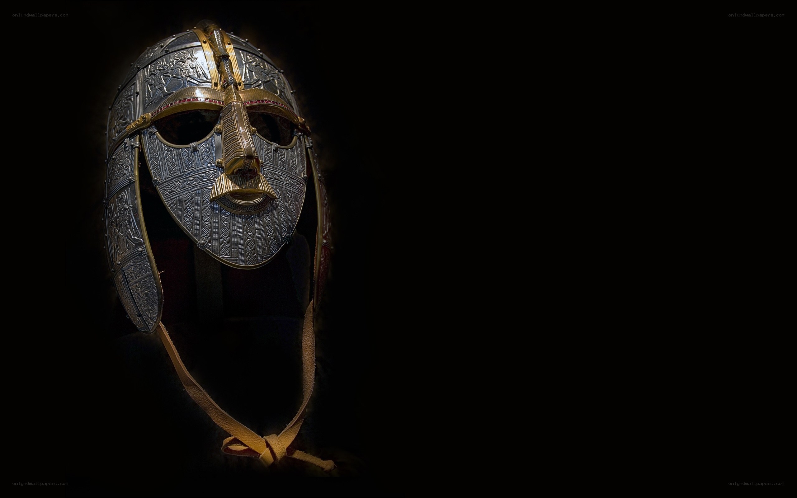 Viking helmet with face mask